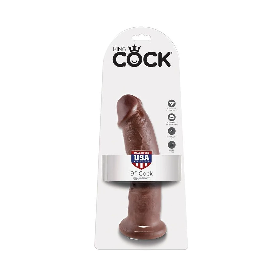 KING COCK - 9 DILDO BRAZOWYCH 22,9 CM